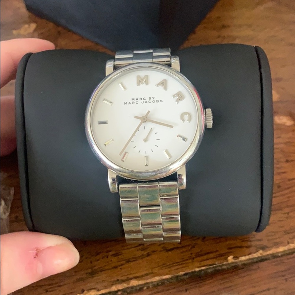 Marc by Marc Jacobs silver watch